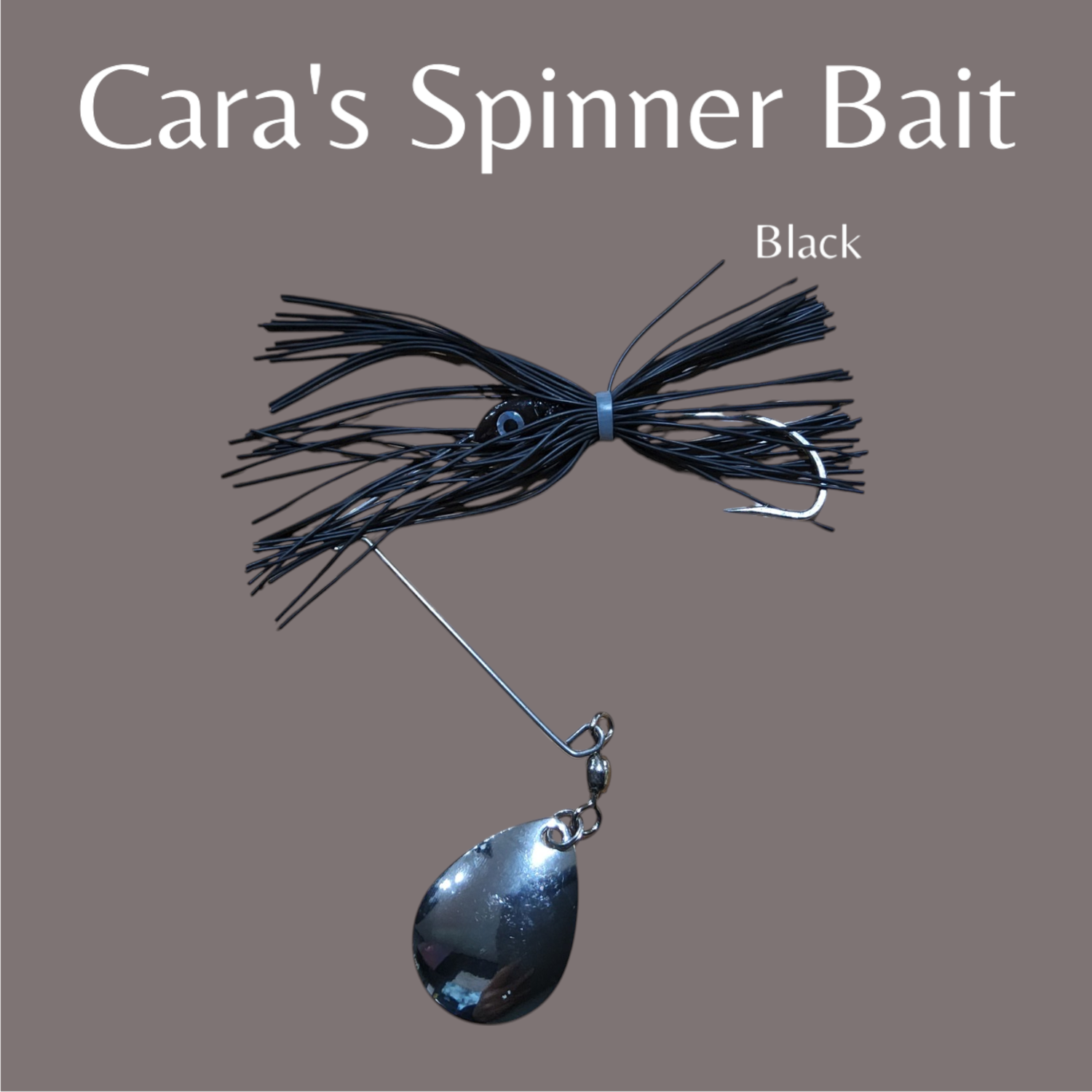 Cara&#39;s Spinner Bait Black