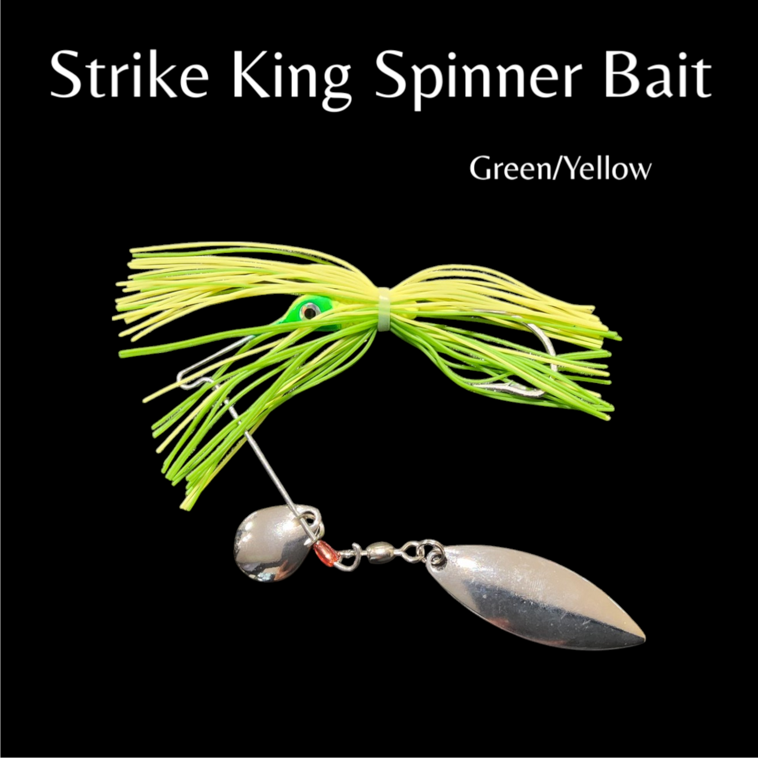 Strike King Spinnerbait Green/Yellow