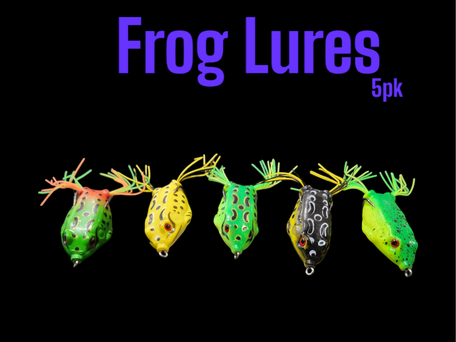 Frog Lures 5pk