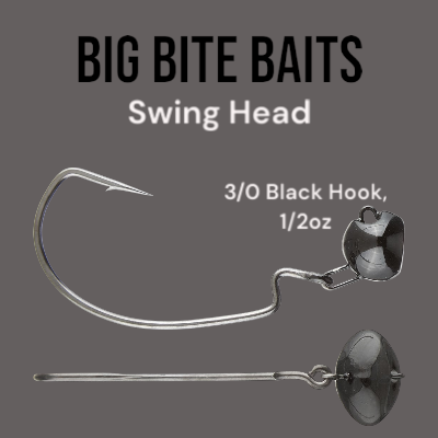 Swing Head 1\2 Oz Big Bite Baits