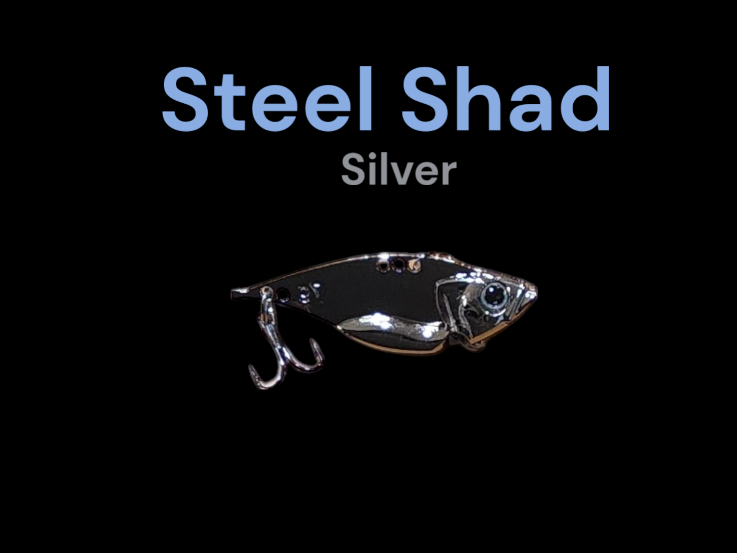 Steel Shad Silver