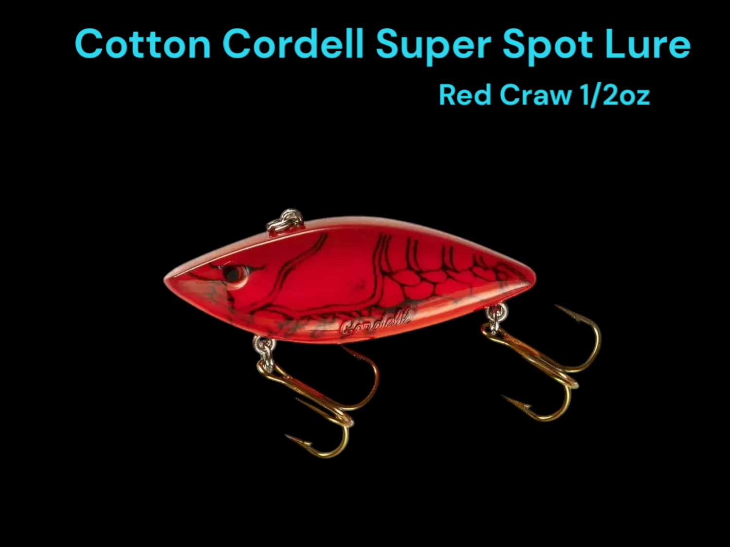 Cotton Cordell Lure Red Craw 1/2oz