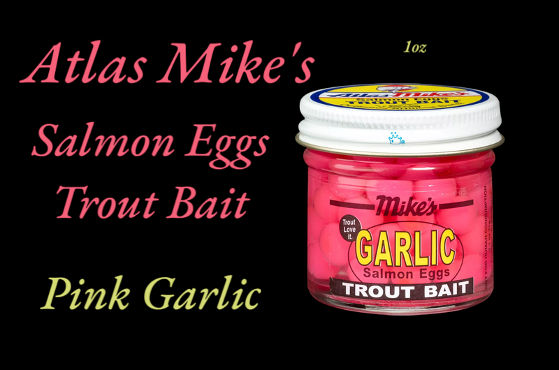 Mike&#39;s Salmon Eggs Trout Bait Pink Garlic