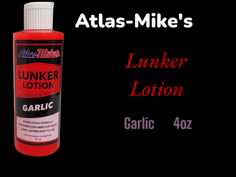 Atlas Mike&#39;s Lunker Lotion Garlic
