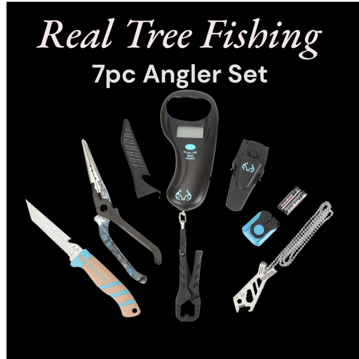 Realtree 7pc Angler&#39;s Collection