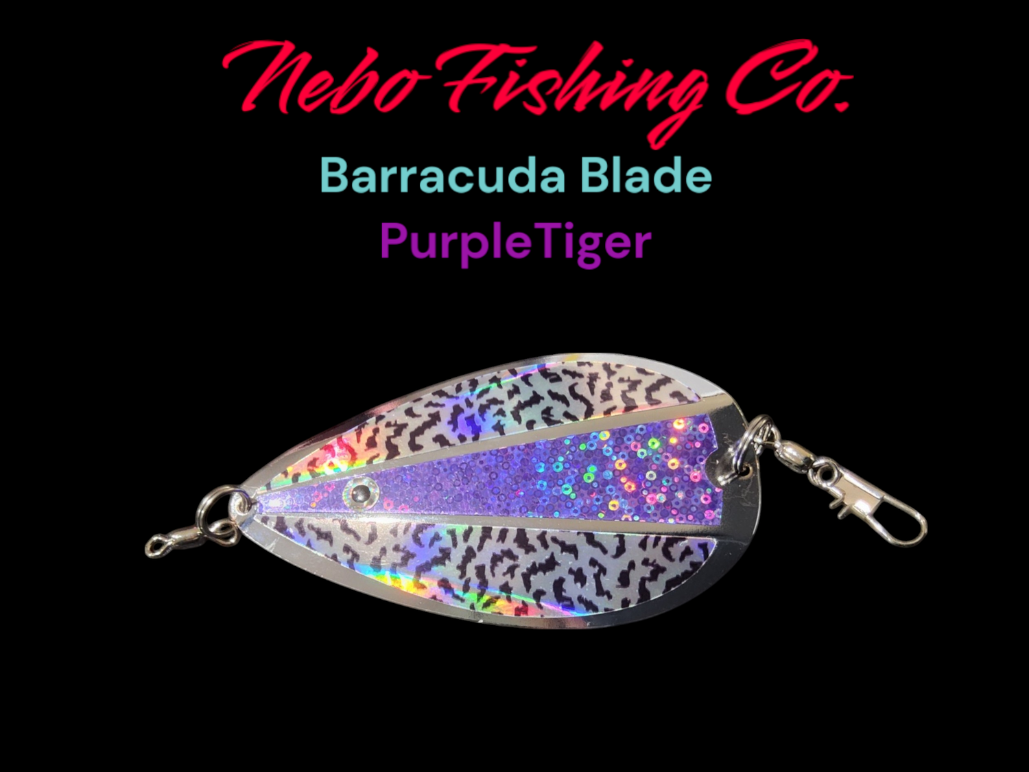 Nebo Barracuda Blade Purple Tiger