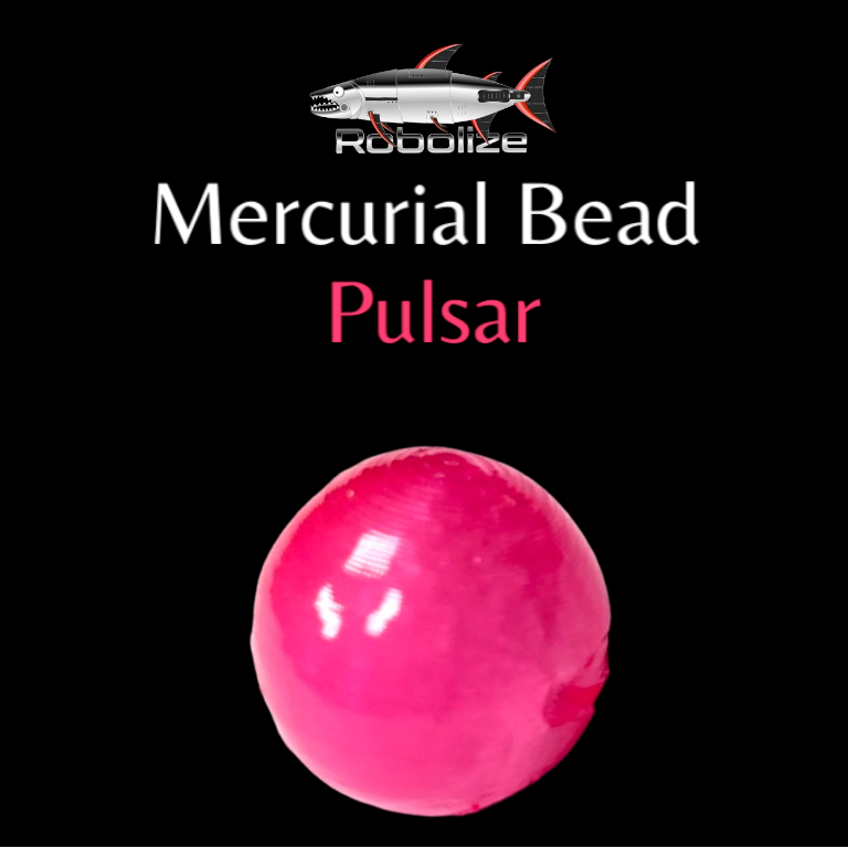 Mercurial Bead 8mm Neutral Pulsar