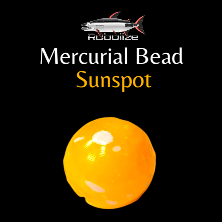 Mercurial Bead 12mm Float Sunspot