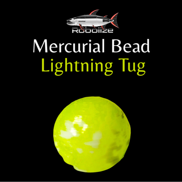 Mercurial Bead 12mm Sink Lightning Tug