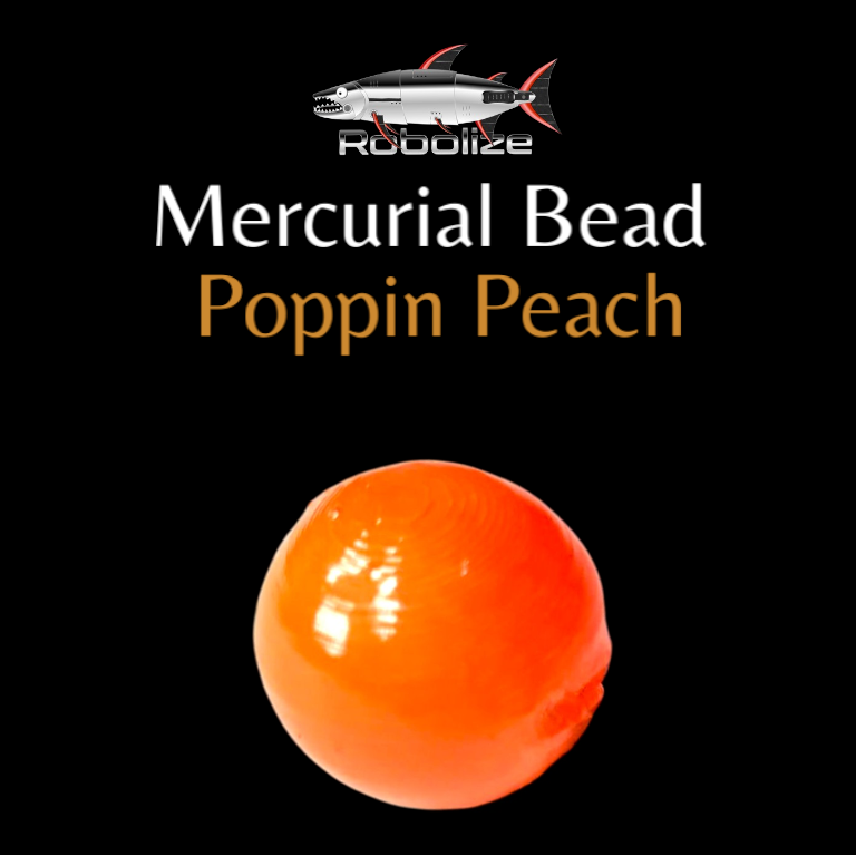 Mercurial Bead 10mm Sink Poppin&#39; Peach