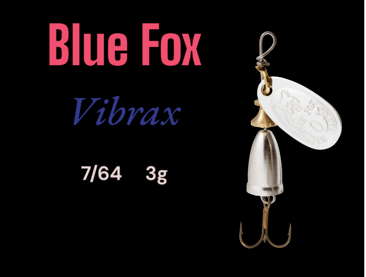 Vibrax Blue Fox 7/64 3g