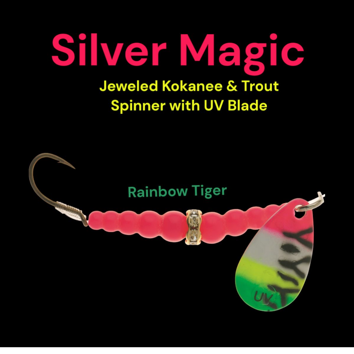 Silver Magic Rainbow Tiger