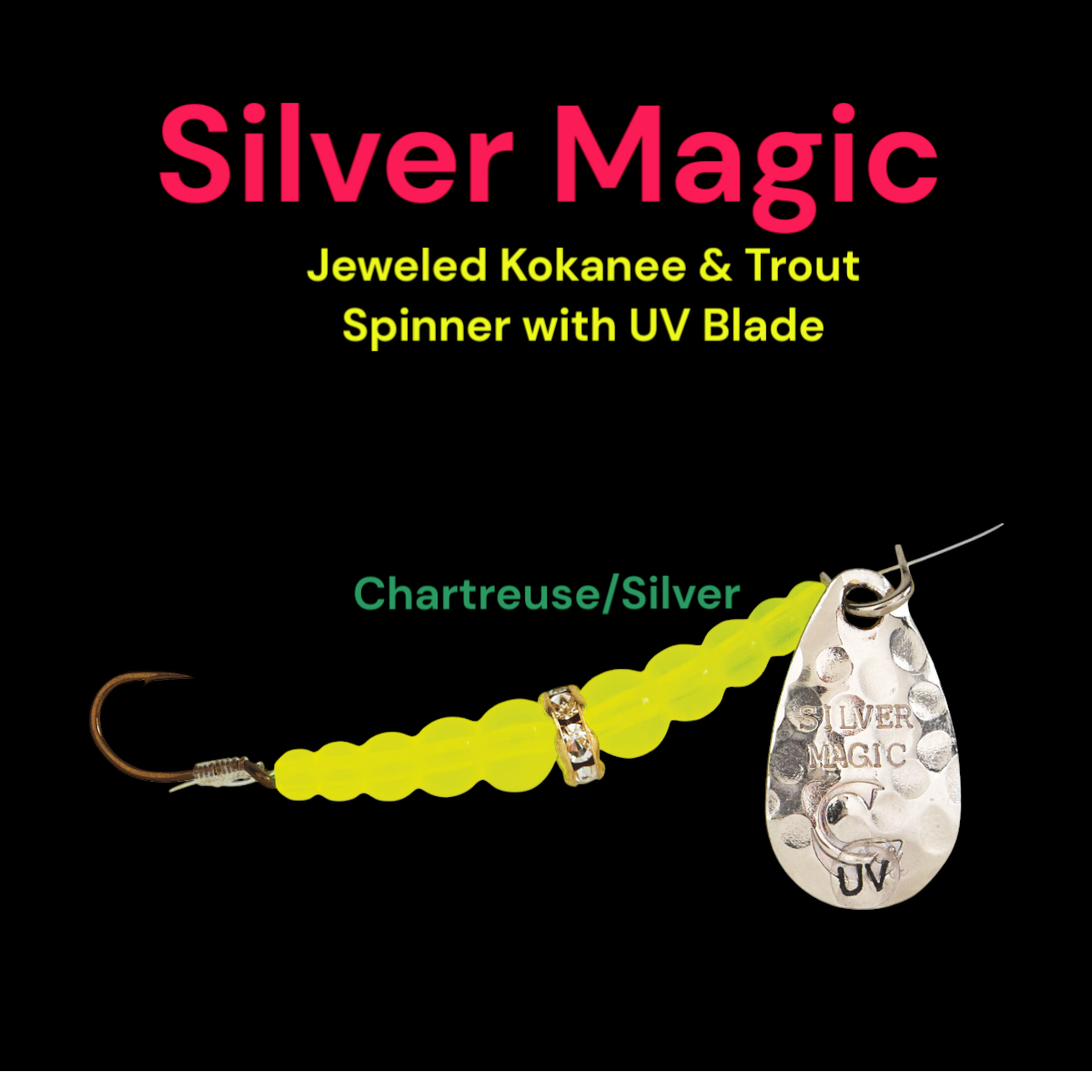 Silver Magic Chartruese/Silver