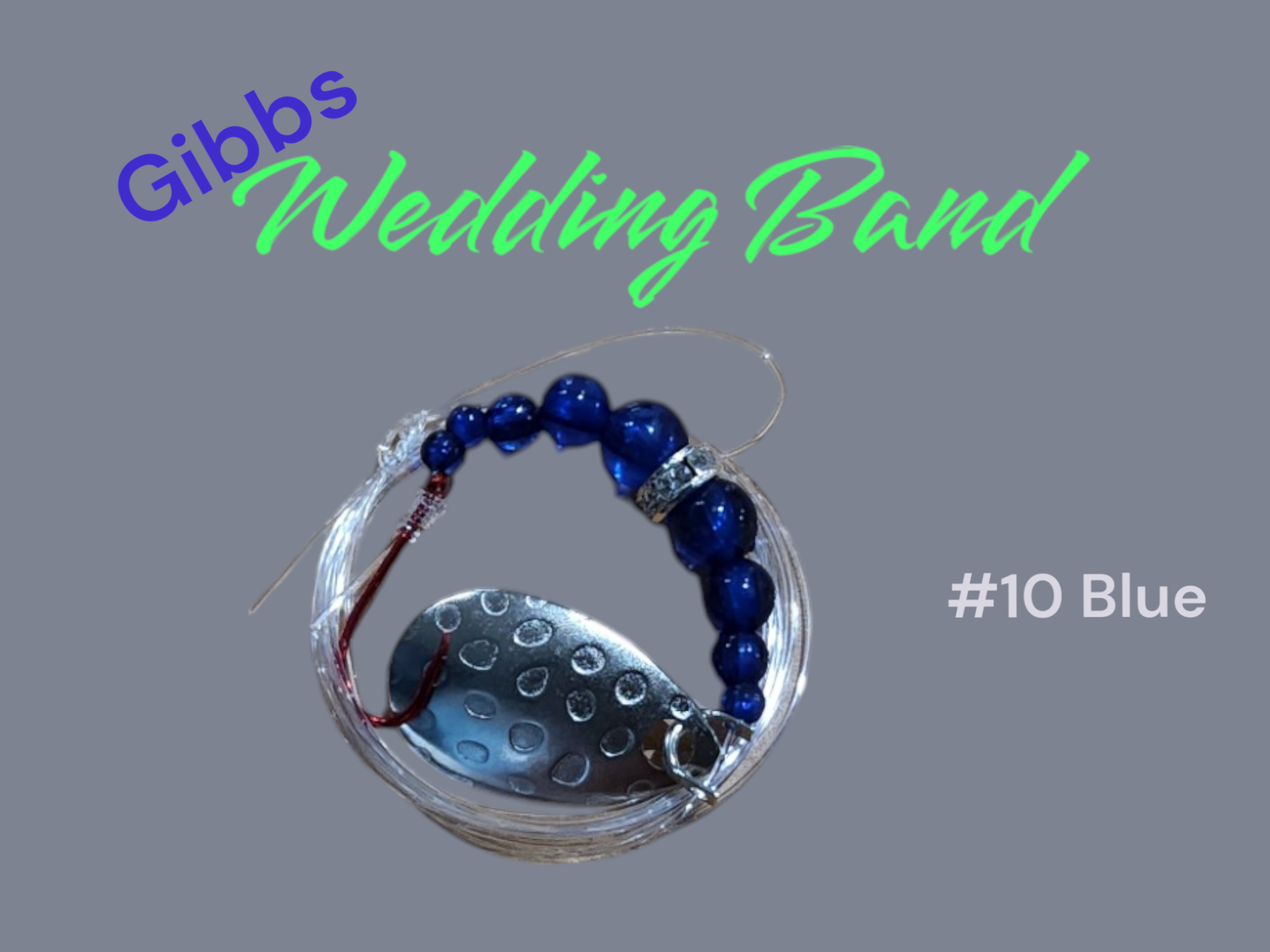 Wedding Band  #10 Blue