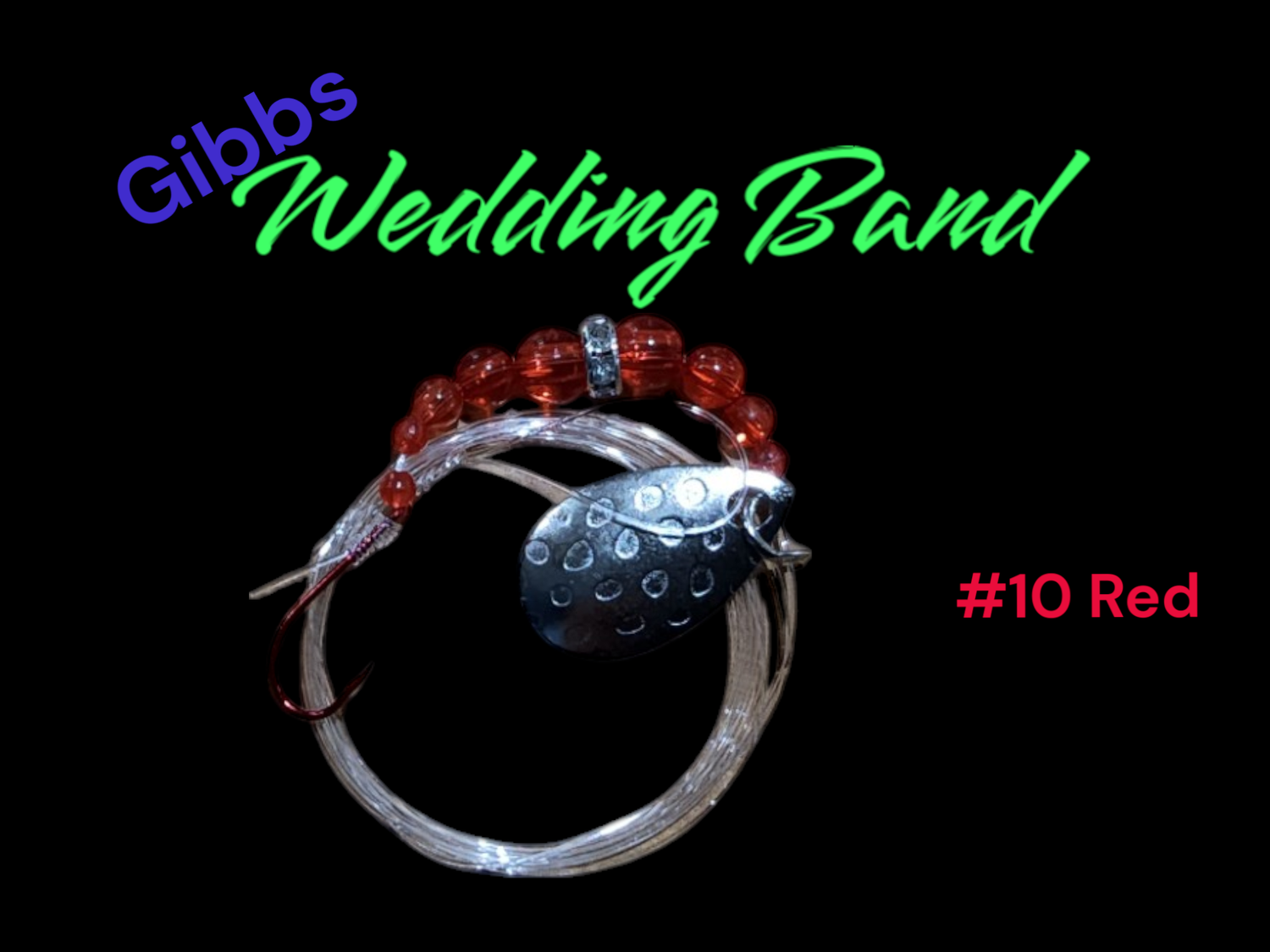 Wedding Band #10 Red