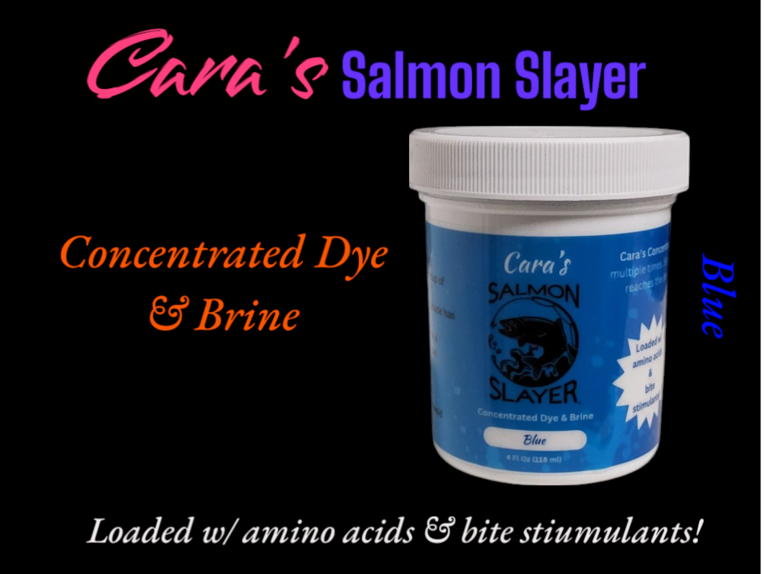 Cara&#39;s Concentrated Dye &amp; Brine - Blue