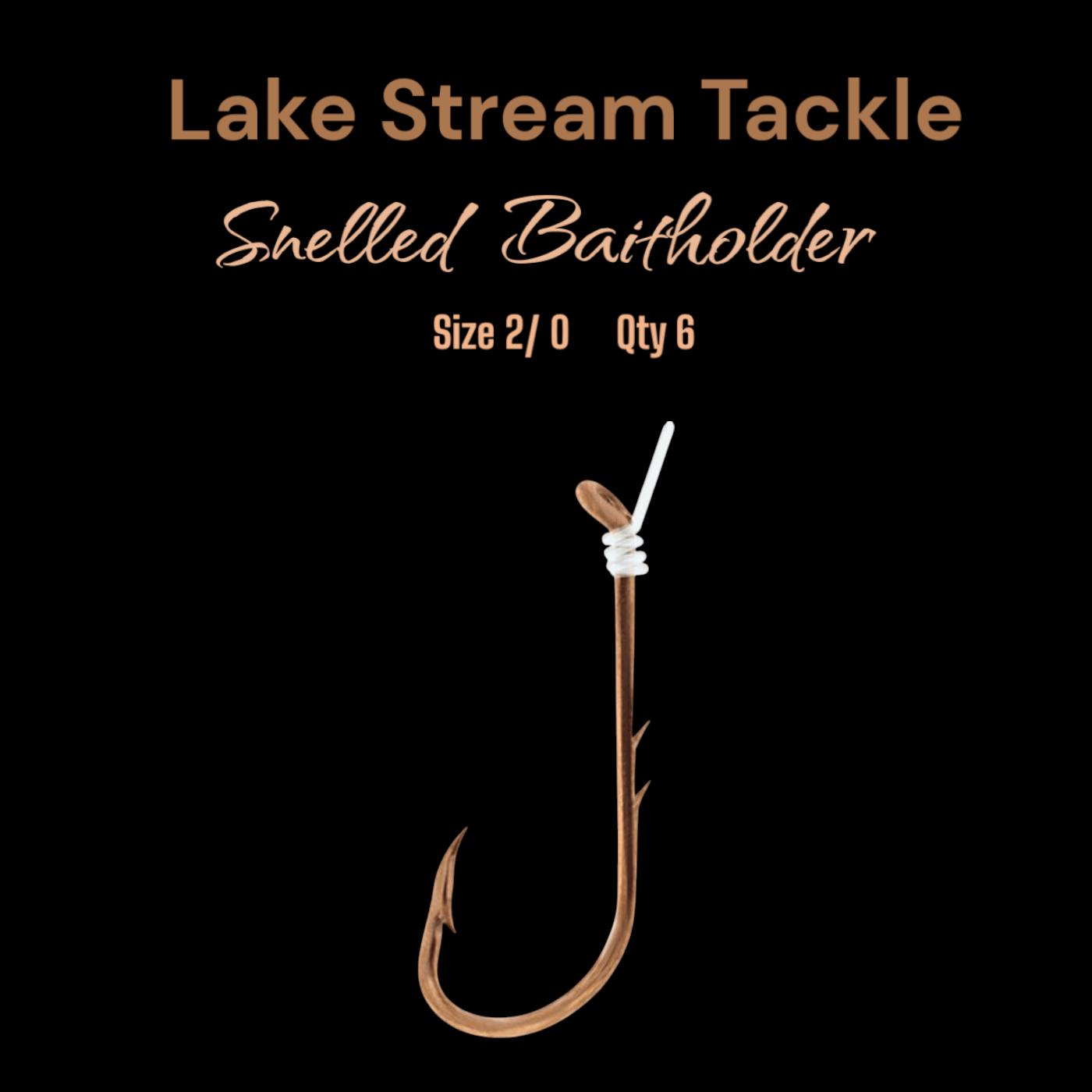 Snelled Baitholder Size 2/0