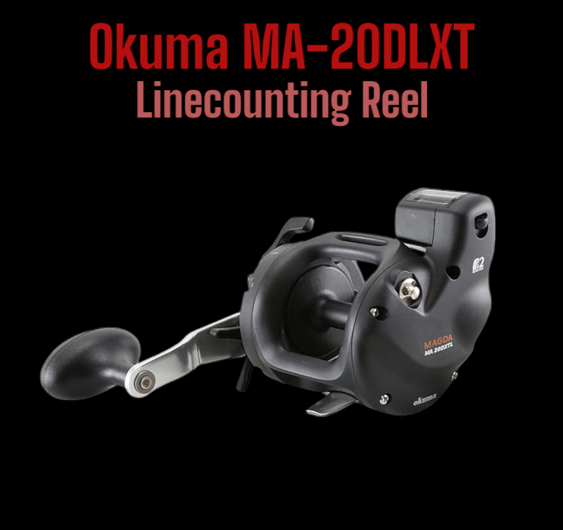 Okuma MA-20DLXT Magda Pro XT Line Counter Reel, LH