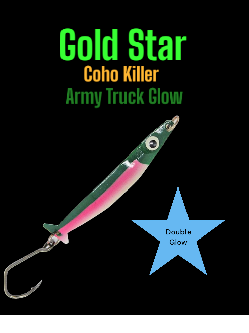 Gold Star Coho Killer Army Truck