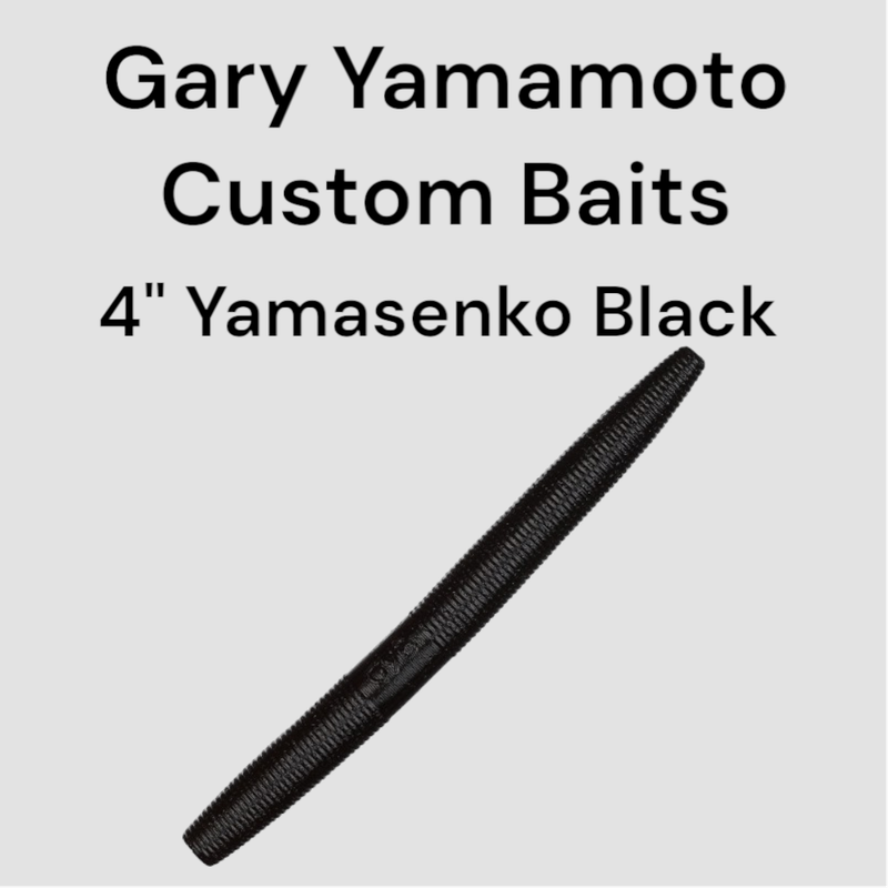 Gary Yamamoto Custom Baits 4&quot; Yamasenki Smoke