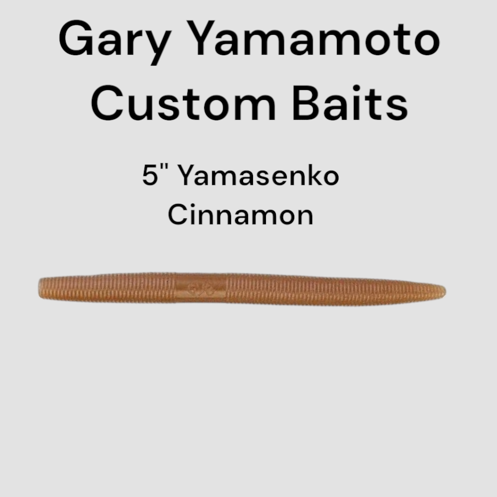 Gary Yamamoto Custom Baits 5&quot; Yamasenko Cinnamon