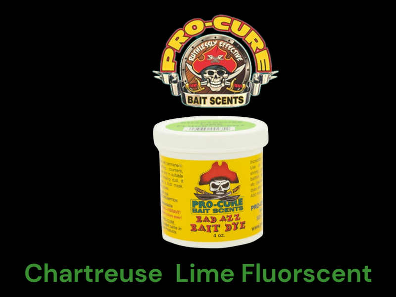 Bad Azz Bait Dye Char Lime Fluorescent