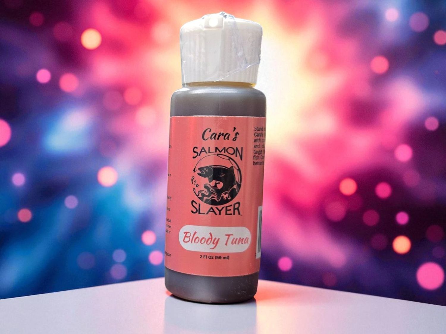 Cara&#39;s Salmon Slayer Bait Oil Bloody Tuna 2z