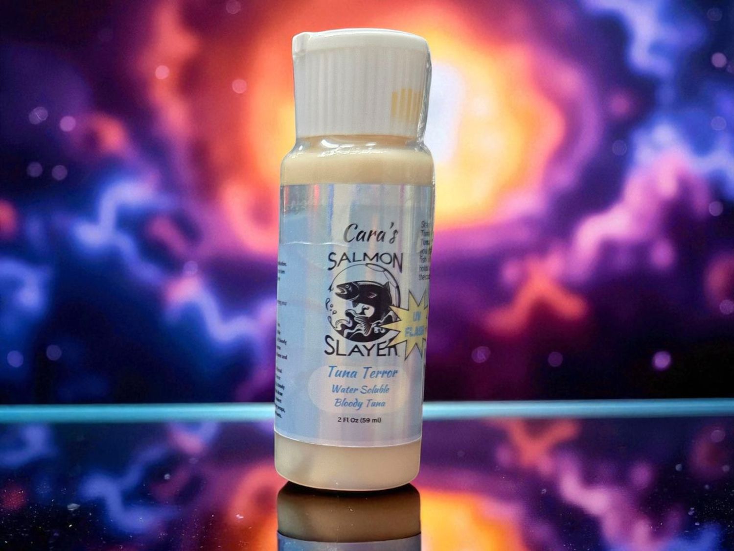 Cara&#39;s Salmon Slayer Tuna Terror Water Soluble Bloody Tuna Lotion 2z