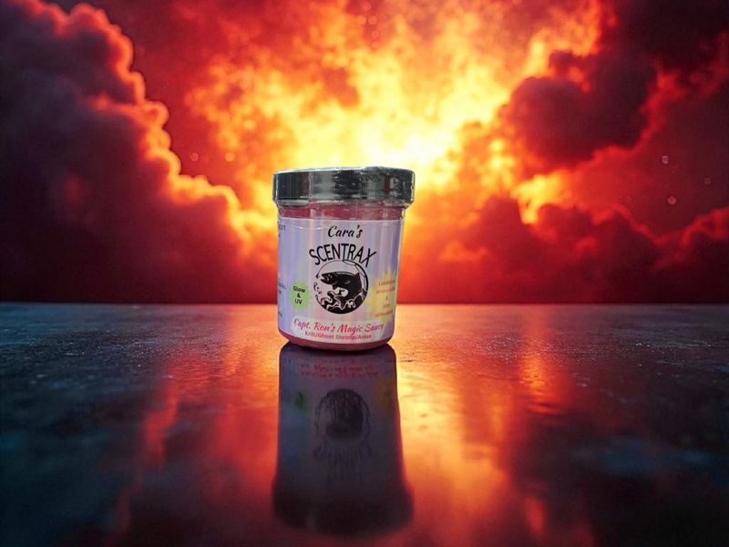 SCENTRAX Capt. Ron&#39;s Magic Sauce Krill, Ghost Shrimp, &amp; Anise Glow &amp; UV 4z