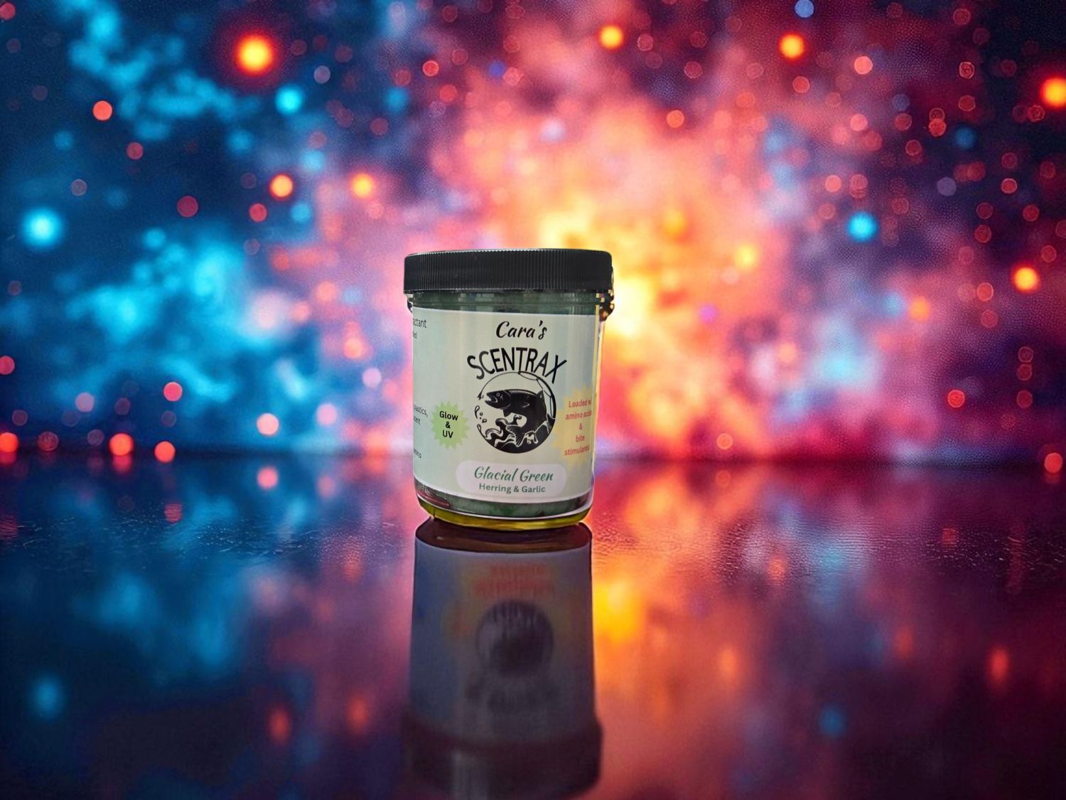 SCENTRAX Glacial Green Herring &amp; Garlic Glow &amp; UV 4z