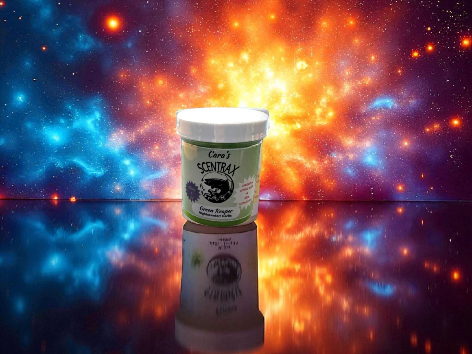SCENTRAX Green Reaper Night Crawler/ Garlic Glow &amp; UV 4z