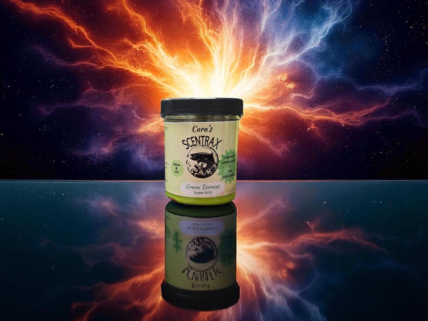 SCENTRAX Green Torrent Super Krill Glow &amp; UV 4z