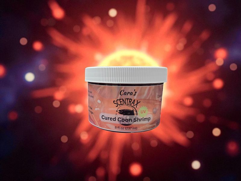 SCENTRAX Coon Strike Coon Shrimp &amp; Garlic Glow UV 4z