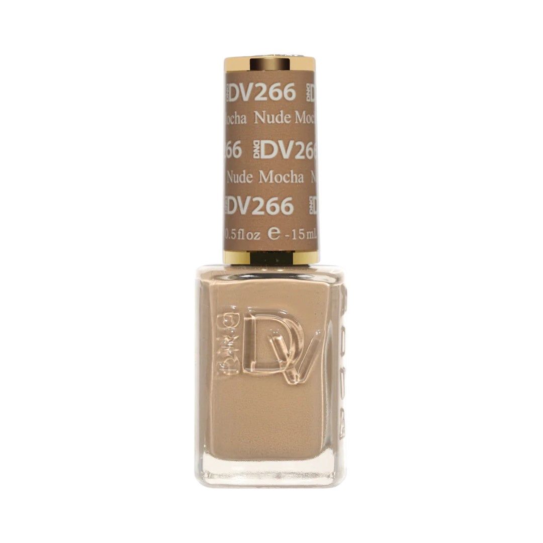 DND-Diva DV266 Nude Mocha, Type: Nail Lacquer