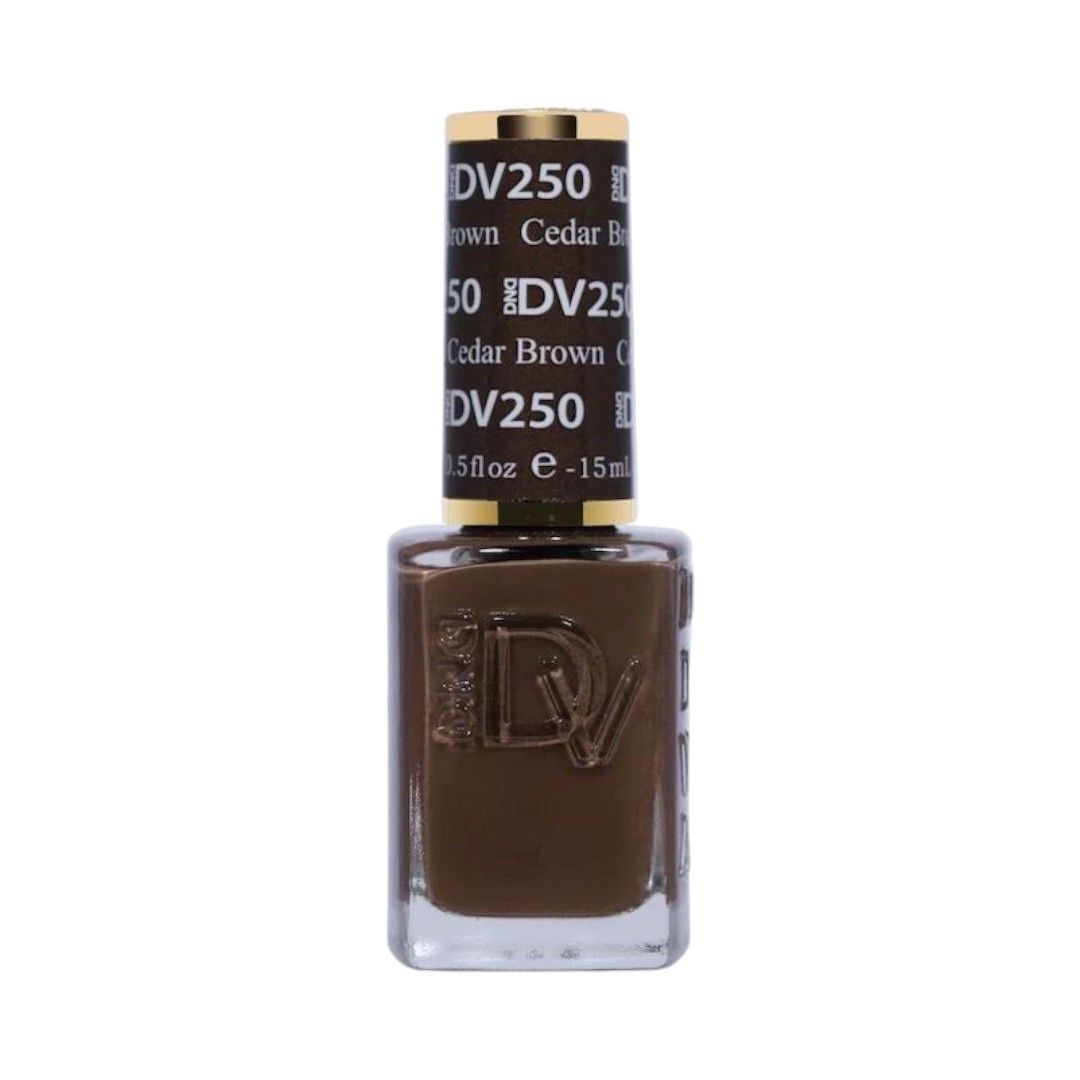 DND-Diva DV250 Cedar Brown, Type: Nail Lacquer