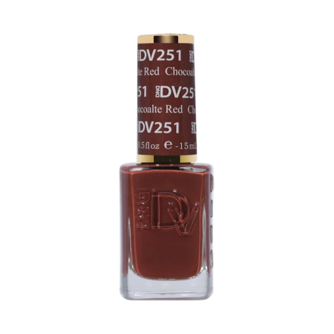 DND-Diva DV251 Chocolate Red, Type: Nail Lacquer