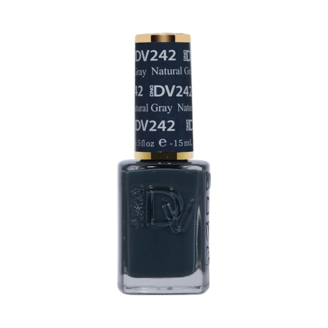 DND-Diva DV242 Nautical Gray, Type: Nail Lacquer