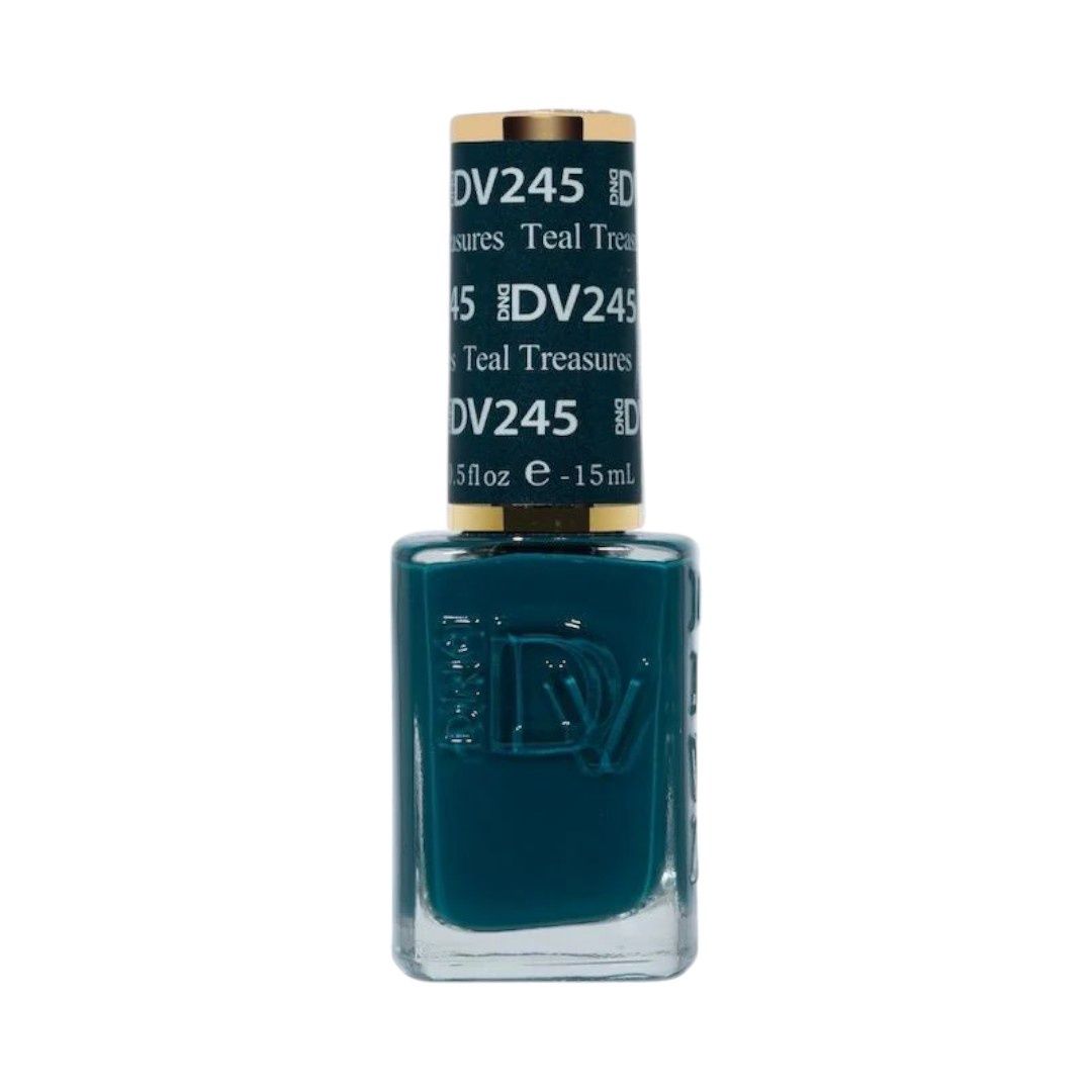 DND-Diva DV245 Teal Treasures, Type: Nail Lacquer