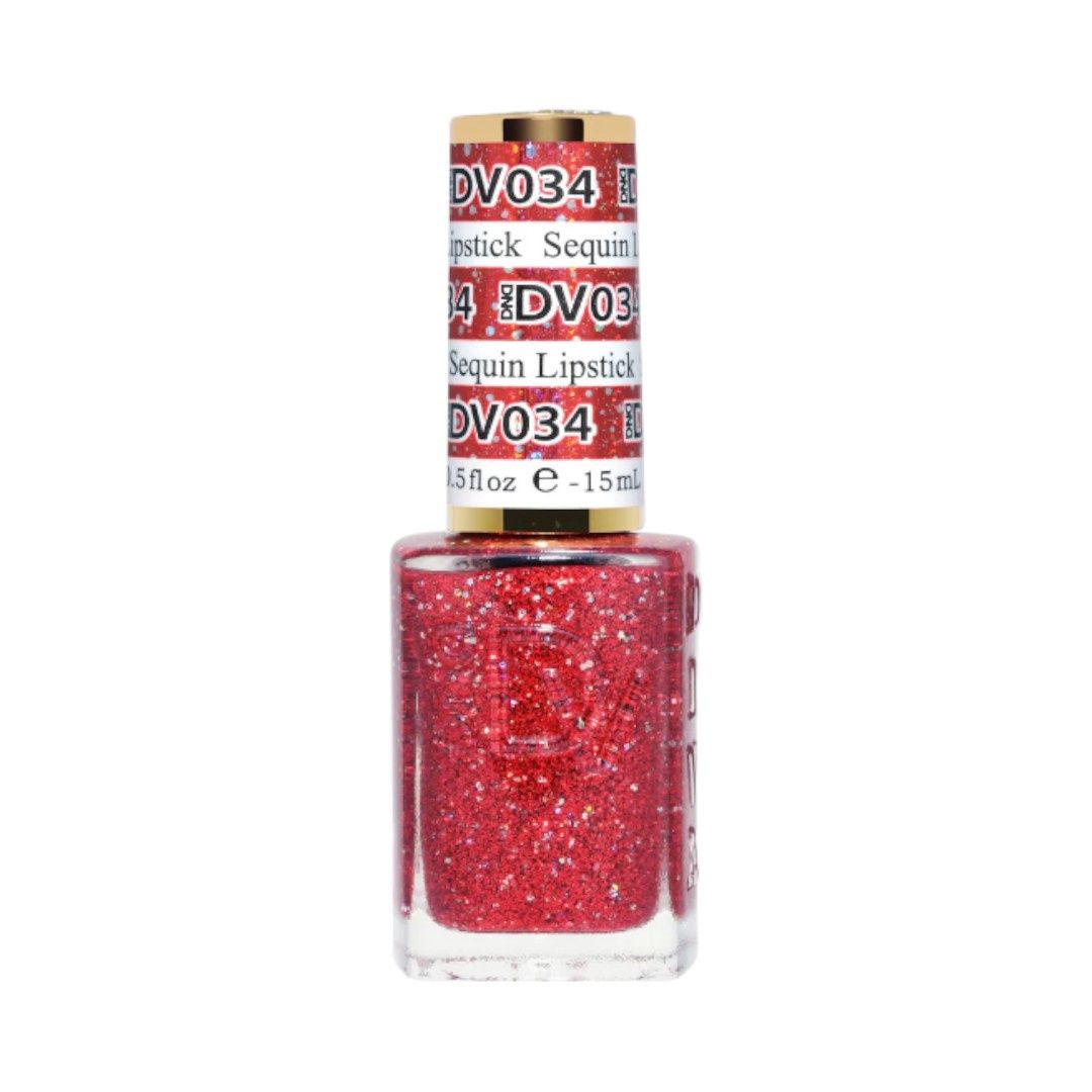 DND-Diva DV034 Sequin Lipstick, Type: Nail Lacquer