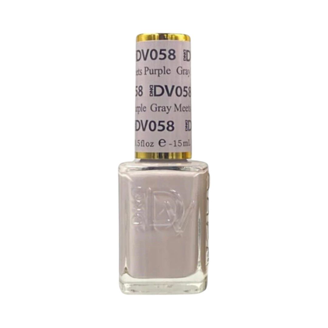 DND-Diva DV058 Gray Meets, Type: Nail Lacquer