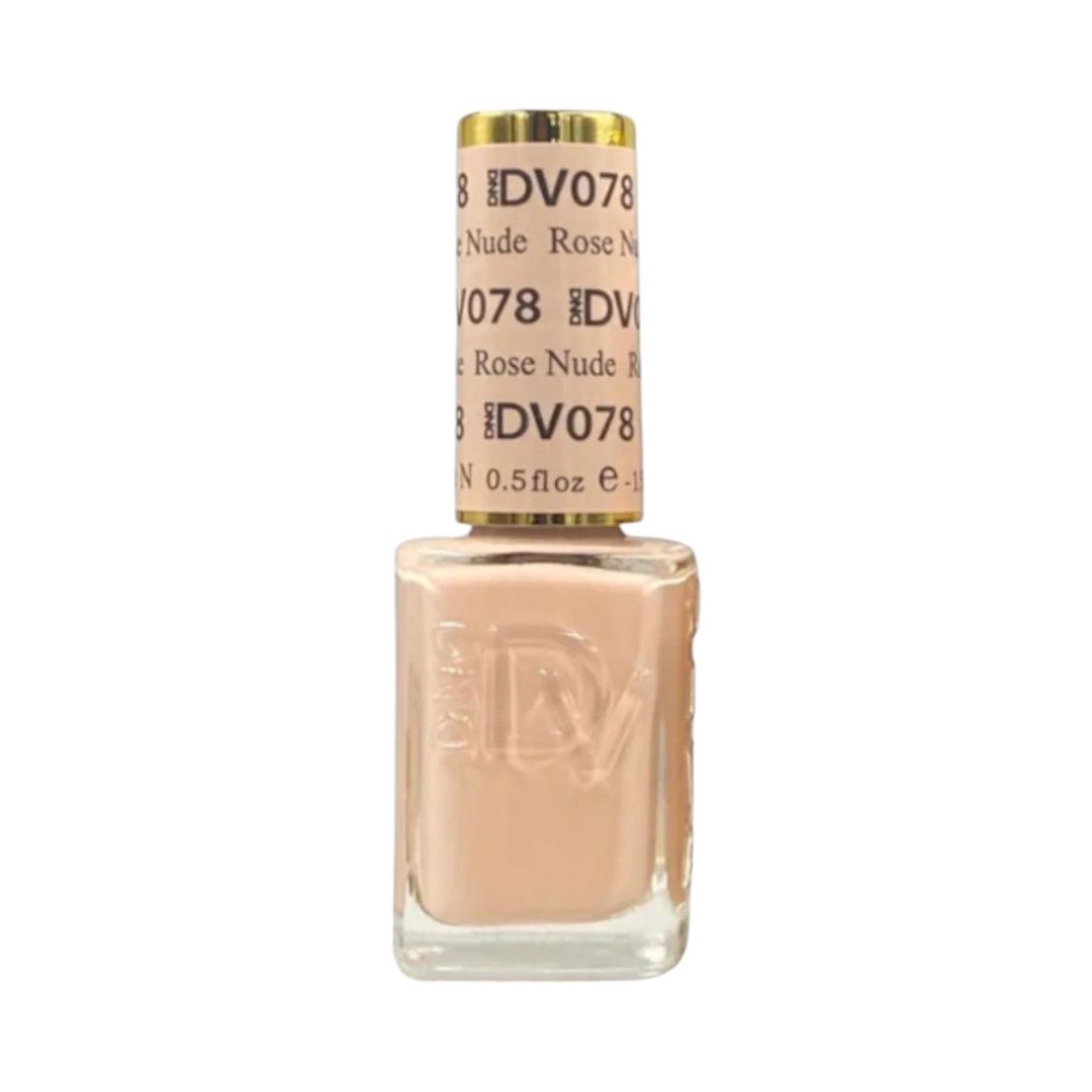 DND-Diva DV078 Rose Nude, Type: Nail Lacquer