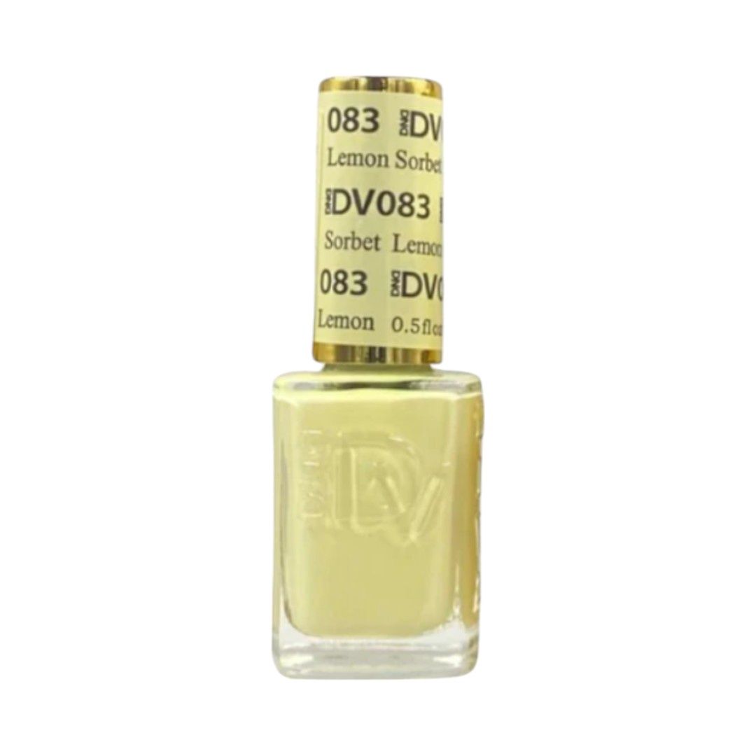 DND-Diva DV083 Lemon Sorbet, Type: Nail Lacquer
