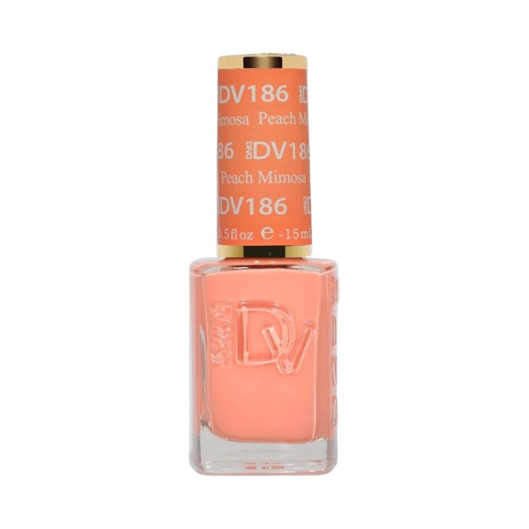 DND-Diva DV186 Peach Mimosa, Type: Nail Lacquer