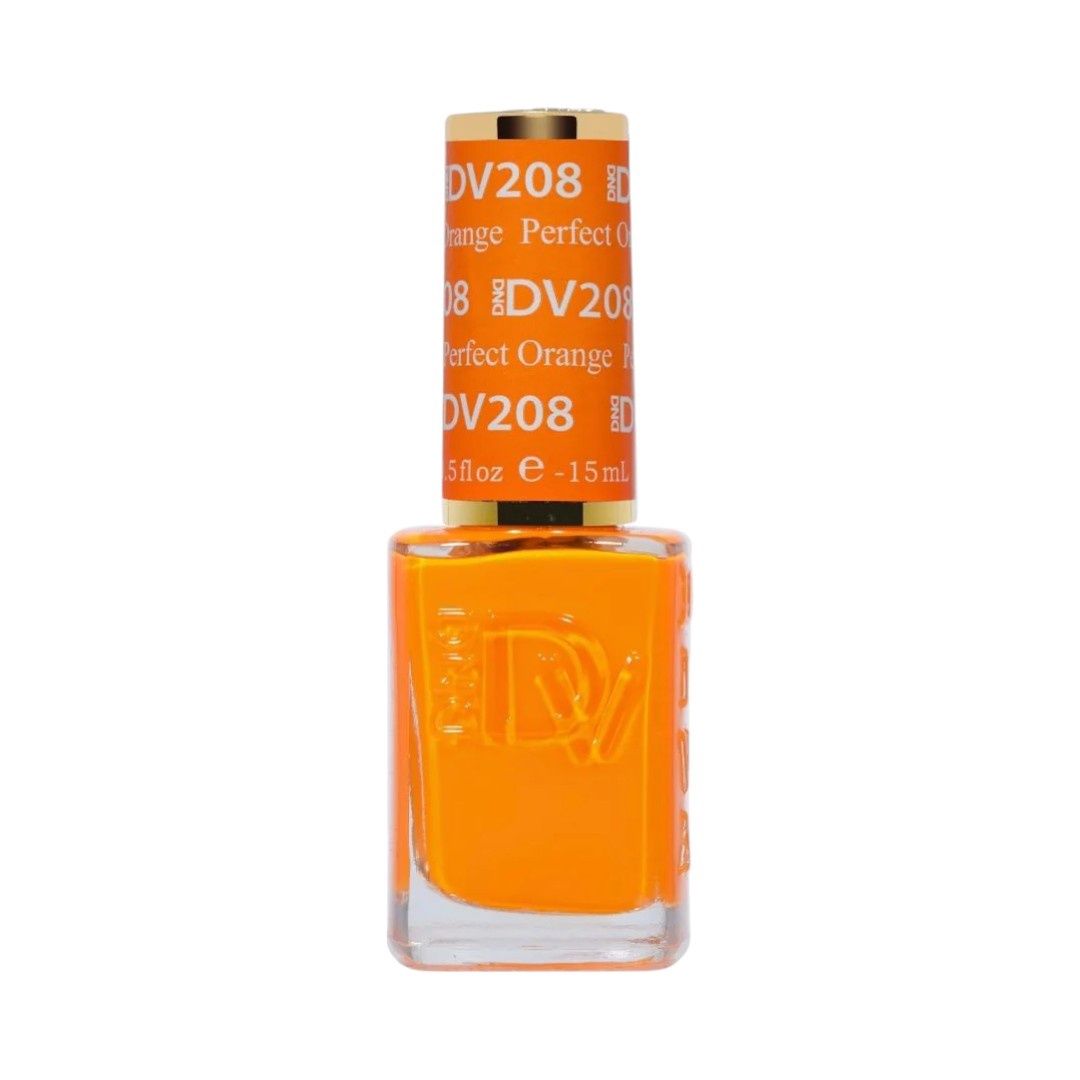 DND-Diva DV208 Perfect Orange, Type: Nail Lacquer