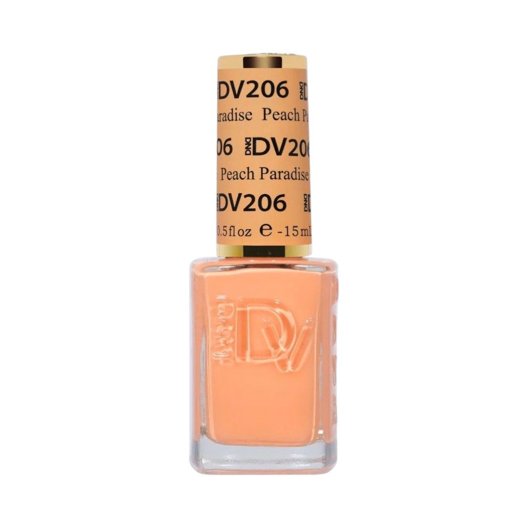 DND-Diva DV206 Peach Paradise, Type: Nail Lacquer