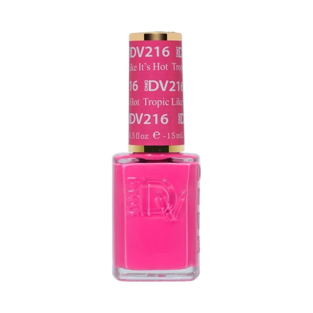 DND-Diva DV216 Tropic Like It&#39;s Hot, Type: Nail Lacquer