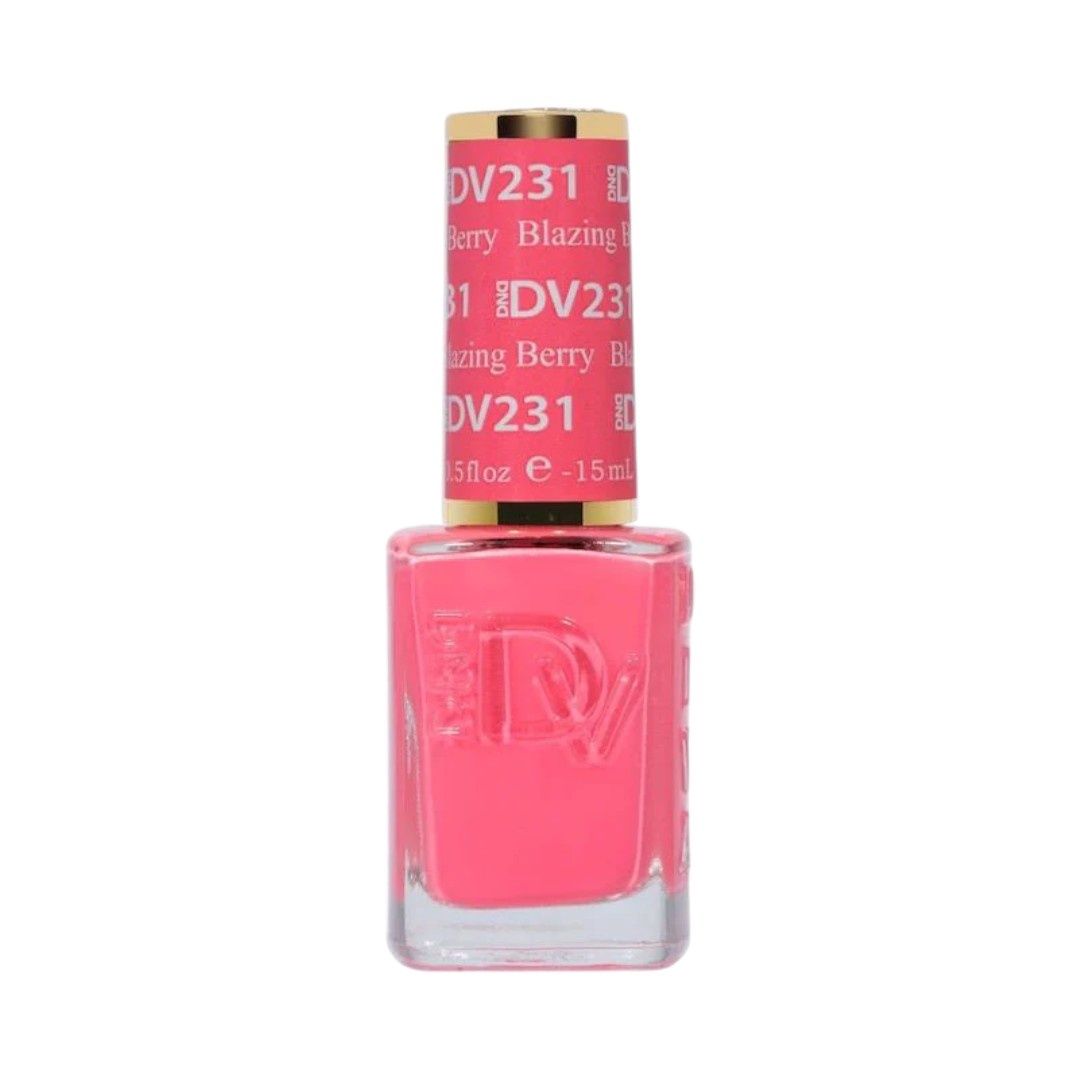 DND-Diva DV231 Blazing Berry, Type: Nail Lacquer