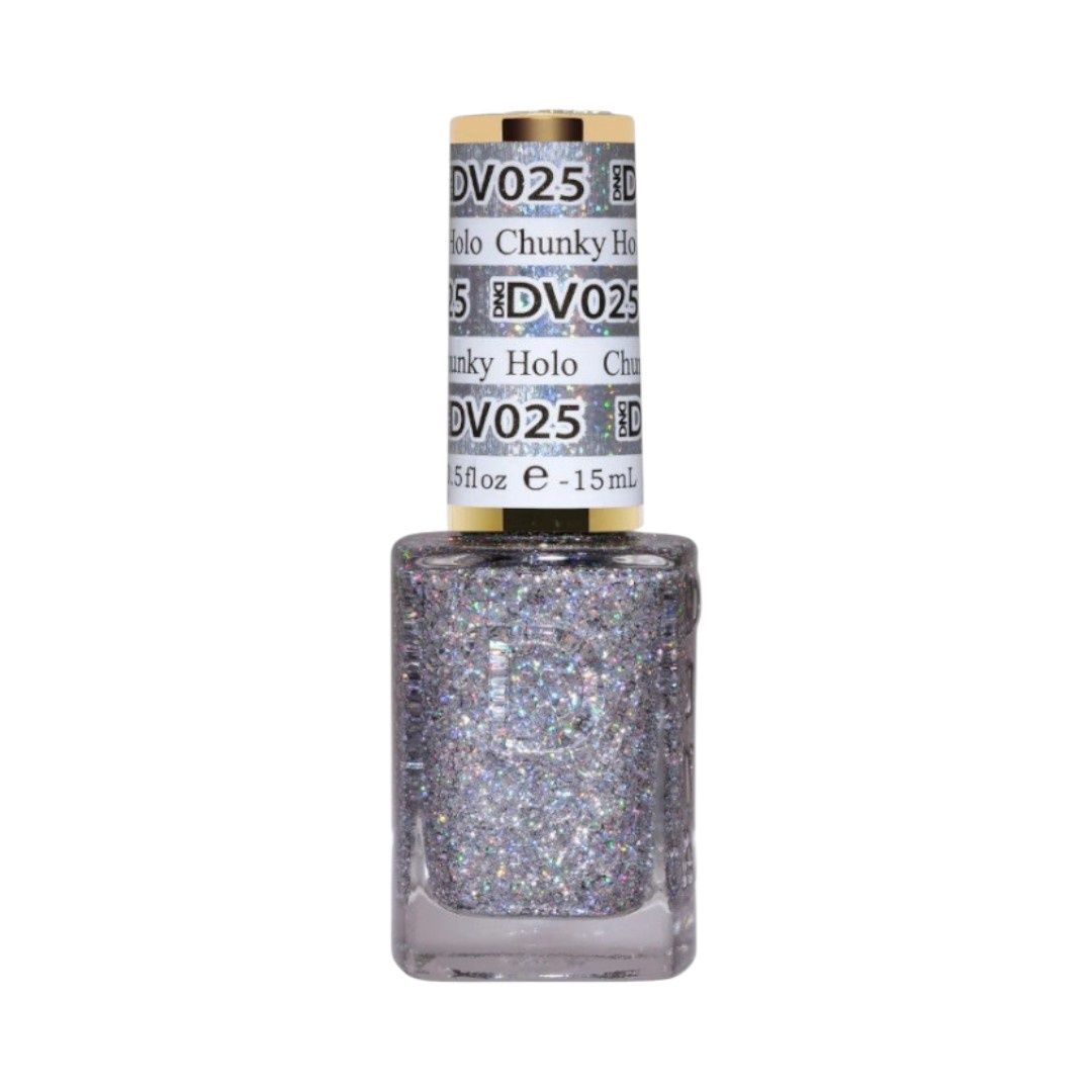 DND-Diva DV025 Chunky Holo, Type: Nail Lacquer