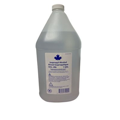 Canada 70% IPA Isopropyl Alcohol 1Gal {NPN}