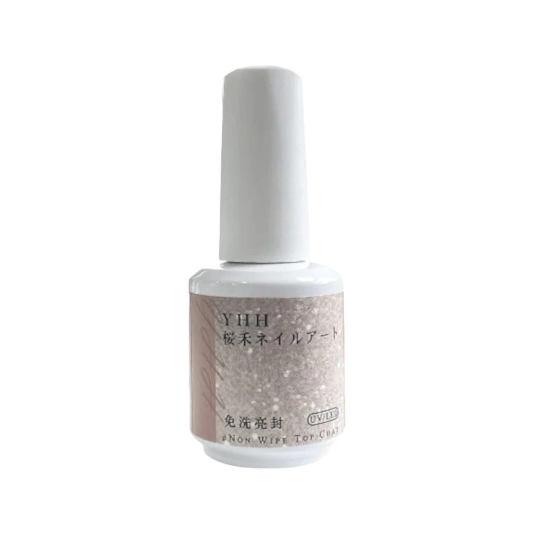YHH Non Wipe Top Coat 15mL - Gel Polish